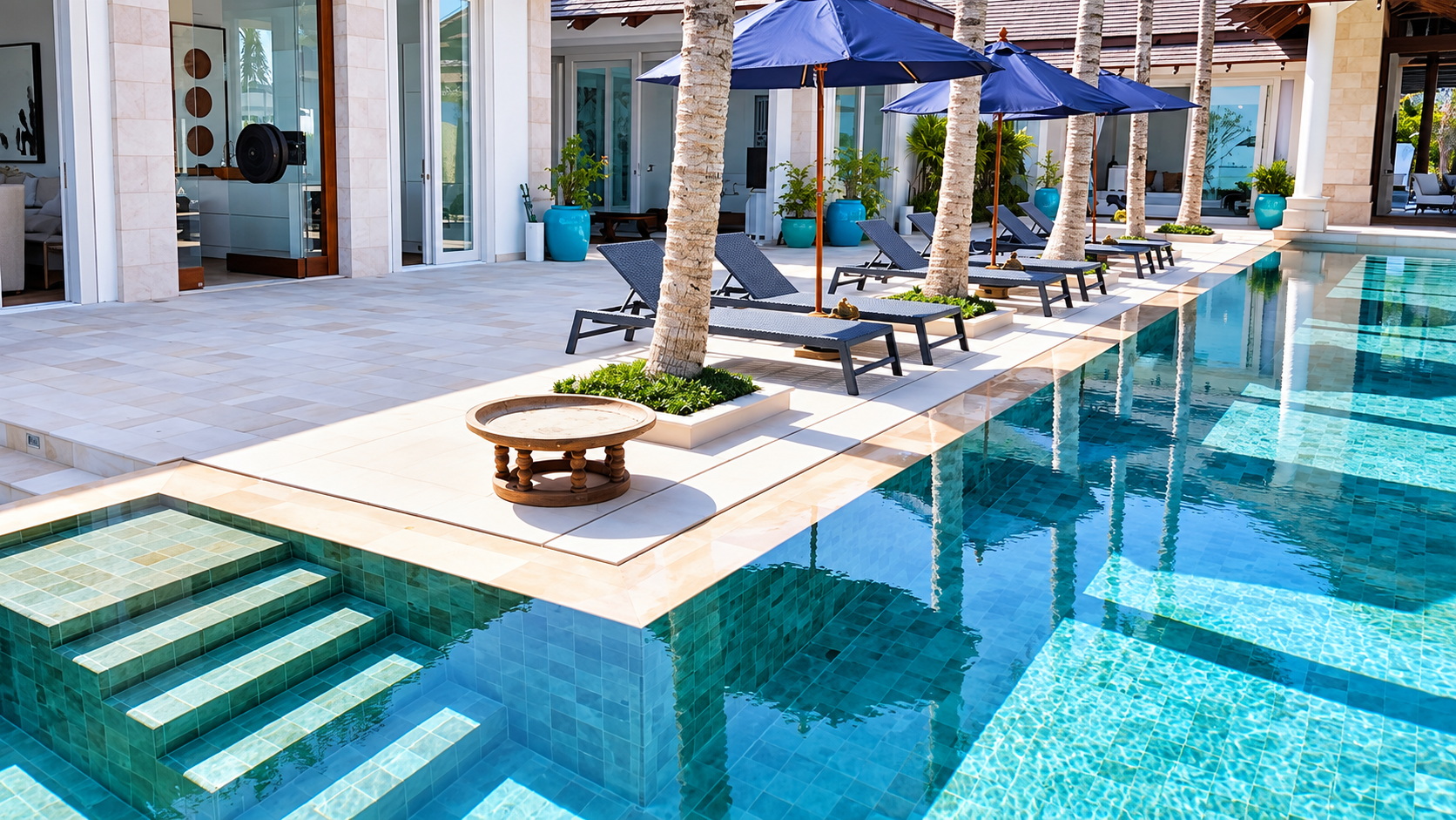 Villa Mia Koh Samui exterior natural stone